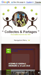 Mobile Screenshot of collectes-partages.org